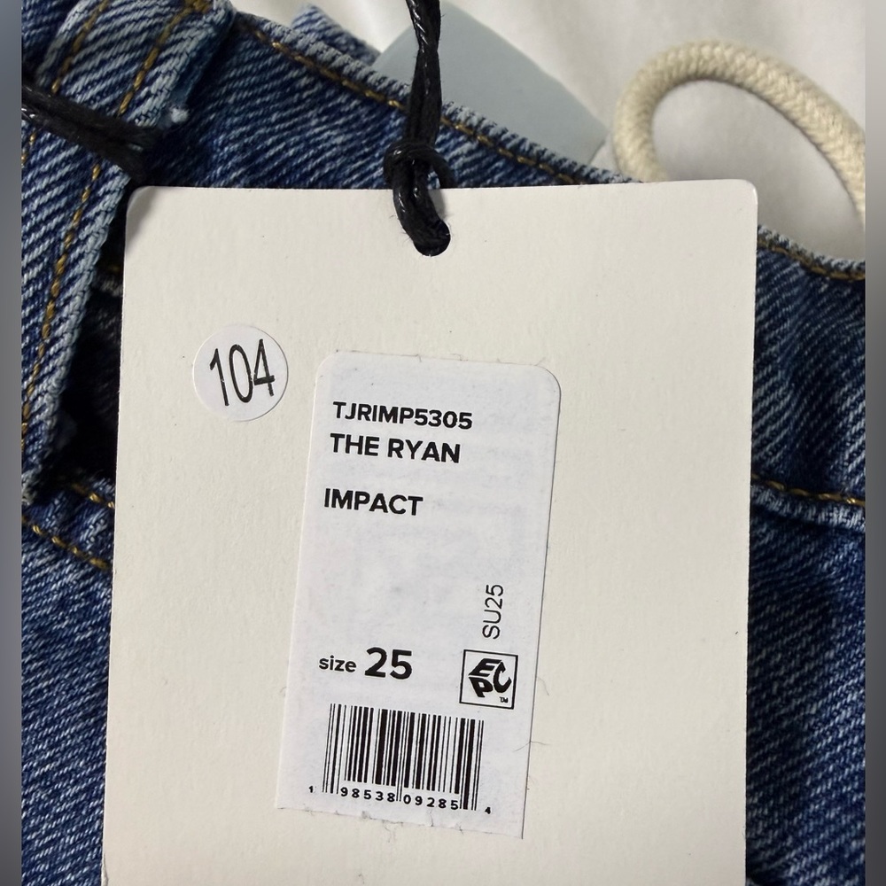 NWT Joes Jeans 25 Ryan Low Slung Baggy Impact - Picture 8 of 10